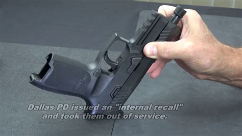 upgraded p320 drop test|sig 320 problems recall.